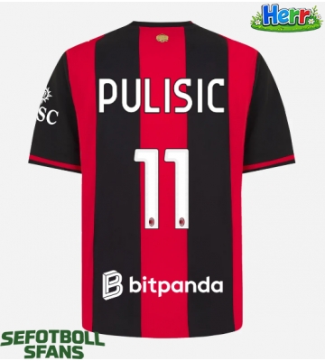 AC Milan Christian Pulisic #11 Hemmatröja 2026-27 Kortärmad
